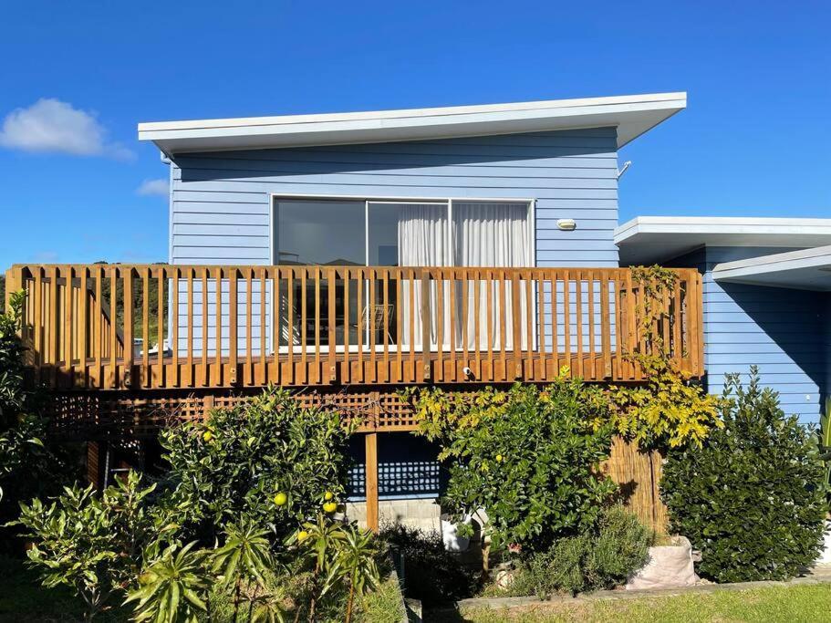 The Blue Beach House Mangawhai Dış mekan fotoğraf